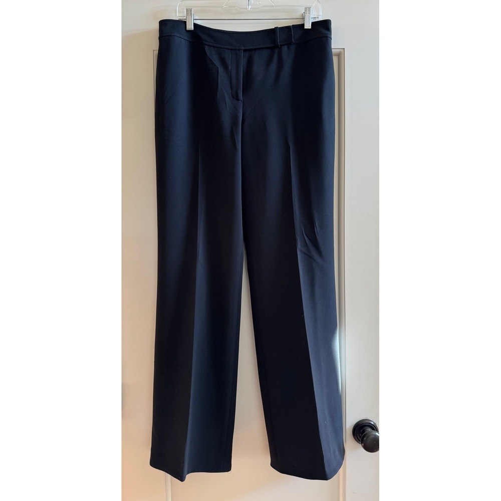 Ann Taylor Margo Slack Wide Leg Trouser Size 10 Large Career Office Minimalist